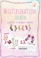Vorschau - Stundenentwürfe - Multiplikation der 2er Reihe - Deckblatt