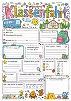 Vorschau - Arbeitsblätter - Klassenfahrt Steckbrief Rückblick - Seite 3