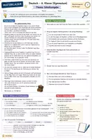 Vorschau - Stundenentwürfe - Lernzettel Deutsch- So schreibst du die perfekte Inhaltsangabe- Deutsch 6. Klasse - Seite 3