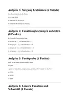 Vorschau - Stundenentwürfe - Lernzettel Mathe- Lineare Funktionen - Seite 3