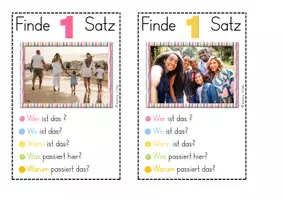 Vorschau - Bildkarten - Sätze schreiben - zu 100 Bildimpulsen - Seite 2