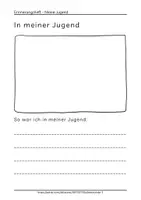 Vorschau - Arbeitsblätter - Kostenloses Erinnerungsheft Biografiearbeit Jugend für Senioren - Seite 3