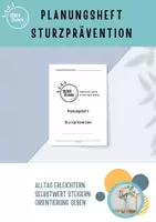Vorschau - Arbeitsblätter - Sturzprävention Checkliste für pflegende Angehörige und Senioren PDF - Deckblatt