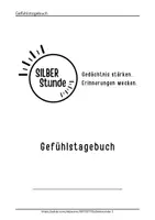 Vorschau - Arbeitsblätter - Gefühlstagebuch für pflegende Angehörige Selbstfürsorge PDF - Seite 1