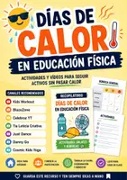 Vista previa - Juegos / Gamificación - Juegos para días de calor en Educación Física - Portada
