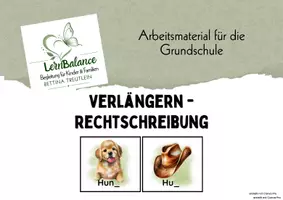 Vorschau - Fördermaterial/Inklusion - Bildkarten - Rechtschreibung d oder t - Deckblatt