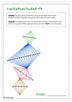 Vorschau - Arbeitsblätter - Math-Art (Mathe-Kunst, Punkte verbinden) - Seite 1