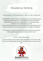 Vorschau - Poster - Tafelkalender für die Axolotlklasse - Seite 2