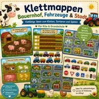 Vorschau - Spiele - Materialpaket mit 13 Klettmappen_einfach 1 - Deckblatt