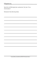 Vorschau - Arbeitsblätter - Fallbeispiel Sturzgefahr Pflegediagnose Beispiel Pflegeplanung - Seite 2