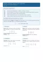 Vorschau - Arbeitsblätter - Brüche erweitern, kürzen und vergleichen – Kostenloses Mini-Paket mit Merkblatt, Arbeitsblatt, Kurztest & Lösungen | Klasse 5/6 - Seite 1