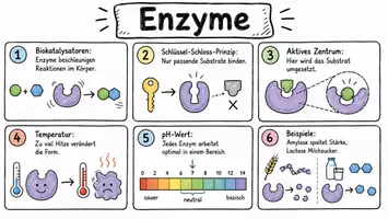 Vorschau - Arbeitsblätter - Lernposter + Arbeitsblatt "Enzyme" + interaktive Lösung & MP3 + Mindmap + Infografik - Seite 2