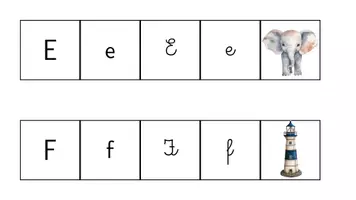 anteprima - Materiale di supporto/inclusione - I quattro caratteri di scrittura - Pagina 3