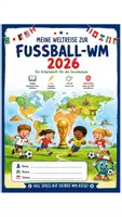 Vorschau - Arbeitsblätter - WM 2026 Leserätsel- alle Flaggen der 48 Länder - Deckblatt