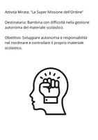 anteprima - Materiale di supporto/inclusione - La mia checklist del super riordino (pedagogia) - Pagina 1