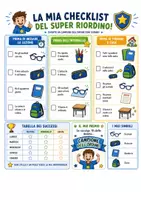 anteprima - Materiale di supporto/inclusione - La mia checklist del super riordino (pedagogia) - Pagina 3