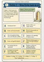 Vorschau - Stationenlernen - Kirche heute Klasse 9-10: Escape Room - Seite 3