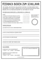 Vorschau - Arbeitsblätter - Feedback-Bogen zum Schuljahresende – Schüler*innen-Rückmeldung für die Lehrkraft – Sekundarstufe I - Seite 2