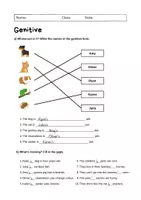 Vorschau - Arbeitsblätter - Genitive (s-Genitive): Grammar (English) - Seite 2