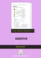 Vorschau - Arbeitsblätter - Genitive (s-Genitive): Grammar (English) - Deckblatt