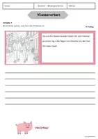 Vorschau - Klassenarbeiten - Deutsch - Bildergeschichte Klassenarbeit - Seite 3