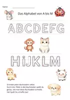 Vorschau - Arbeitsblätter - Erlerne das Alphabet spielerisch und einfach - Seite 2