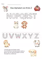 Vorschau - Arbeitsblätter - Erlerne das Alphabet spielerisch und einfach - Seite 3