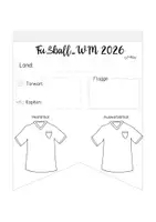 Vorschau - Mal- und Bastelvorlagen - Fußball WM 2026 - Wimpelkette - Seite 2