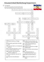 Vorschau - Spiele - Kreuzworträtsel Mecklenburg-Vorpommern - Seite 1