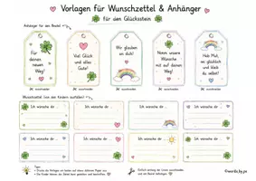 Vorschau - Mal- und Bastelvorlagen - Glückssteine bemalen - Seite 3