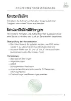 Vorschau - Prüfungsvorbereitung - Aufmerksamkeit, Konzentration... Vorbereitung HPP - Seite 3