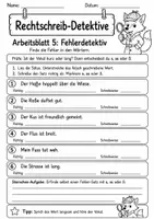 Vorschau - Arbeitsblätter - Rechtschreibung Klasse 3: s, ss oder ß üben - Seite 2