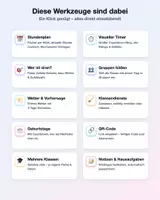 Vorschau - Interaktives Material - Klassenraum Dashboard – die digitale Unterrichts-Zentrale (interaktive App für die Grundschule) - Seite 1