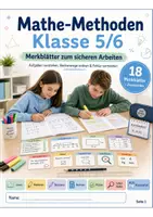 Vorschau - Merkblätter - Sachaufgaben | Klasse 5-6 Mathematik - Seite 1
