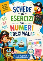 anteprima - Esercizi - Numeri decimali per la classe quarta scuola primaria - Pagina di copertina