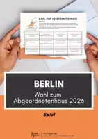 Vorschau - Arbeitsblätter - Sparpaket: Abgeordnetenhauswahl Berlin 2026 - mit Erklärvideo, Audios, Spielen und Arbeitsblättern ab Klasse 9 - Seite 1