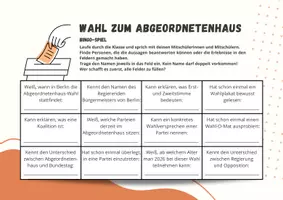 Vorschau - Arbeitsblätter - Sparpaket: Abgeordnetenhauswahl Berlin 2026 - mit Erklärvideo, Audios, Spielen und Arbeitsblättern ab Klasse 9 - Seite 2
