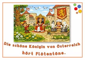 Vorschau - Arbeitsblätter - Buchstabe Ö ö: Wimmelbild/Plakat und Material zur Buchstabeneinführung - Seite 3