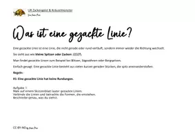 Vorschau - Unterrichtsreihen - N³ UE BK Zackengeist und Kräuselmonster von Kassio - Seite 1