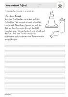 Vorschau - Arbeitsblätter - 4 Abschreibtexte: Fußball (Klasse 2, 3, 4) Schreiben üben - Seite 2