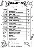 Vorschau - Stundenentwürfe - Genetik Unterrichtsmaterial Klasse 10-11 | DNA, Chromosomen,Mitose, Meiose, Vererbung&Mendel | Labbook mit Lösungen - Seite 2