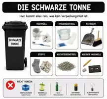 Vorschau - Arbeitsblätter - Mülltrennung – Bildkarten & Arbeitsblatt für die Grundschule - Seite 2