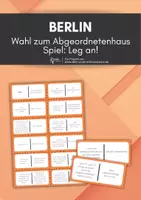 Vorschau - Spiele - Wahl zum Abgeordnetenhaus Berlin 2026 – Politisches Zuordnungsspiel ab Klasse 8/9 - Deckblatt