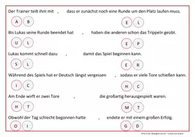 Vorschau - Spiele - Bestimmung von Hauptsatz und Nebensatz: Lernspiel - Seite 2
