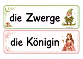 Vorschau - Präsentationen/Tafelbilder - Märchen - Wort-und Bildkarten - Seite 3