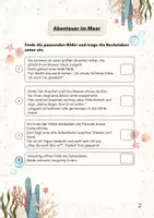 Vorschau - Arbeitsblätter - Lesespaziergang Unterwasserwelt Klasse 2 (zweifach differenziert) - Seite 2