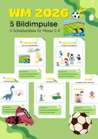 Vorschau - Arbeitsblätter - WM 2026 Fußball-Bildimpulse - Deckblatt
