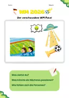 Vorschau - Arbeitsblätter - WM 2026 Fußball-Bildimpulse - Seite 1