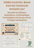 Vorschau - Arbeitsblätter - Fallakte Geschichte: Warum brach die Französische Revolution aus? - Deckblatt