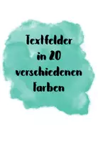 Vorschau - selbst erstellte Cliparts/Grafiken - Textfelder in 20 verschiedenen Farben zur Materialerstellung (kommerzielle Nutzung) - Deckblatt